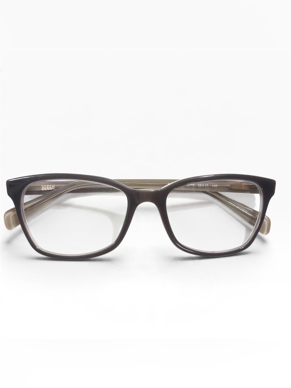 Ray-Ban RB5362 5778 Rectangle Beige Grey Womens Eyeglasses With Case